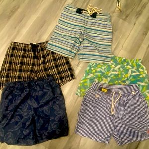 Polo gingham check trunks and Pendleton board shorts nwt, buy two get 3 free!!!